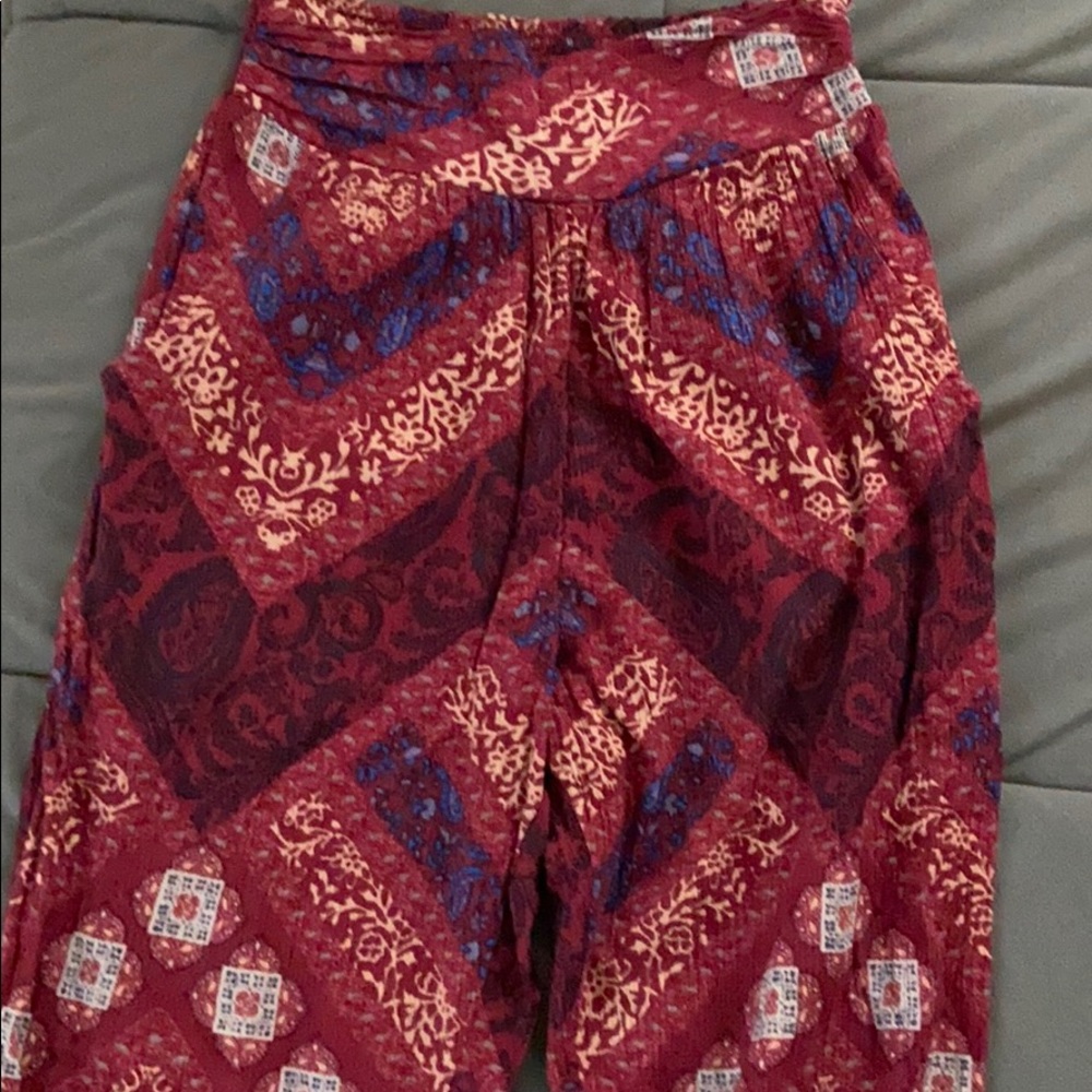 Soft patterned pants